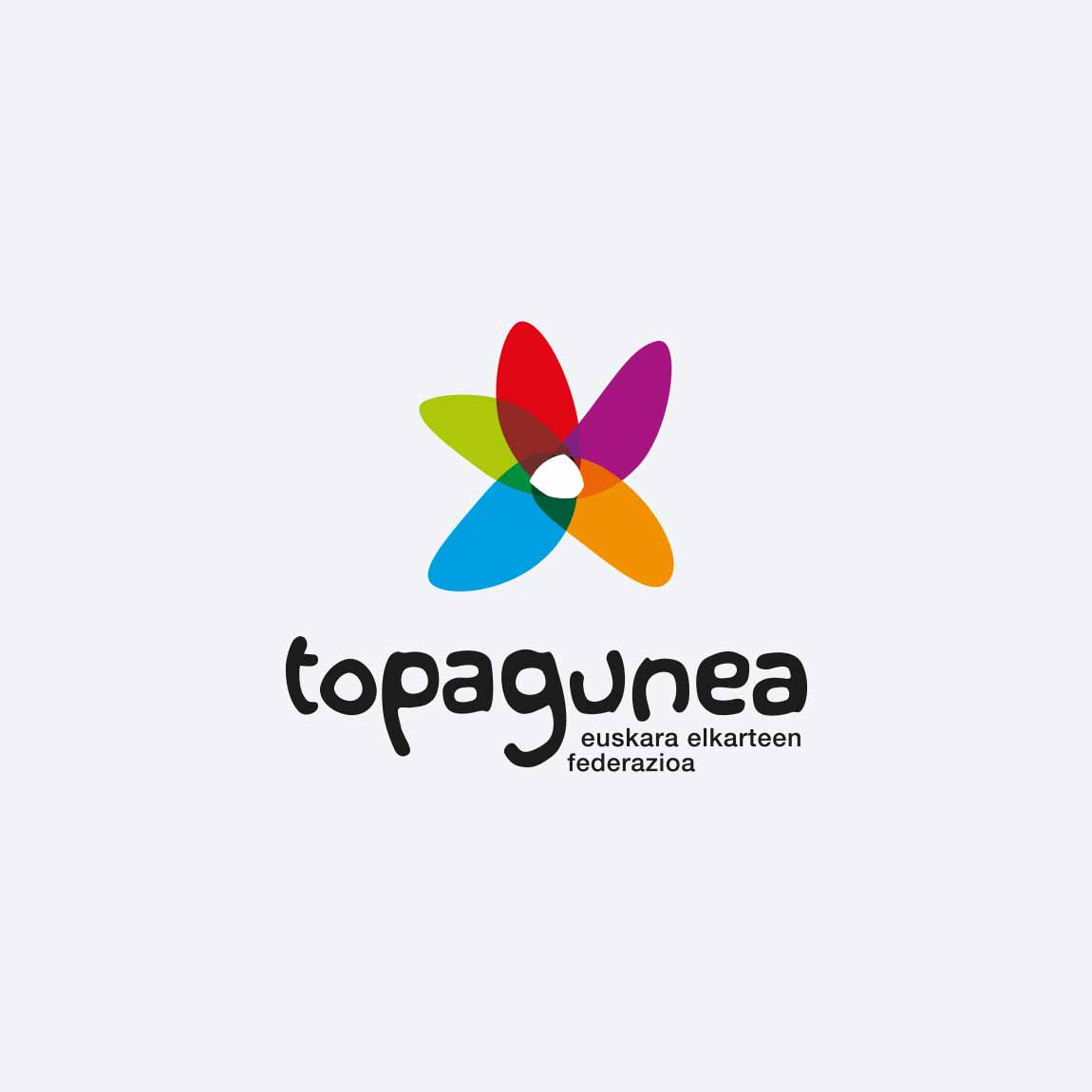 Rebranding Topagunea Variantes del logotipo